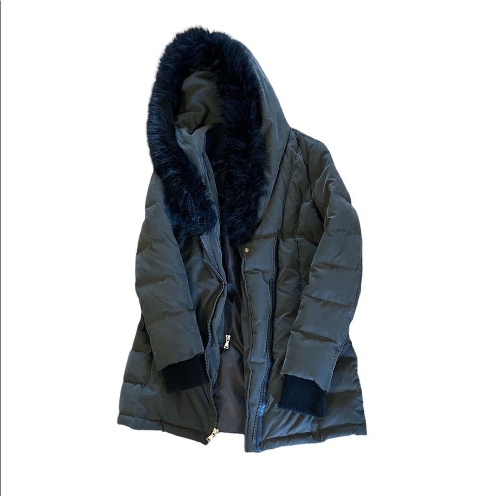 Express army green winter jacket